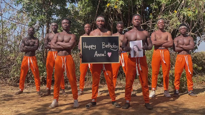 Africa Orange Pants Team